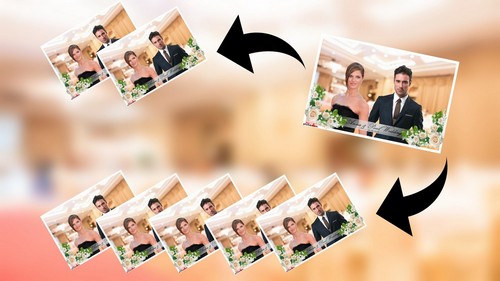 Duplicate printing option on foto booth